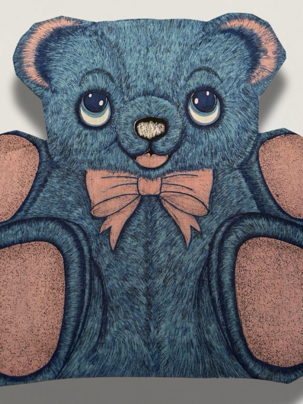 Vintage Cranston (Cut and Sew) Handmade Pillow/Teddy (Assembled but not stuffed)